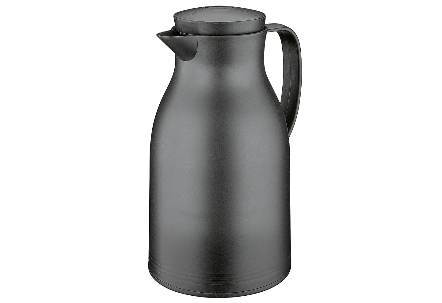 CILIO Isolierkanne Monza transparent schwarz