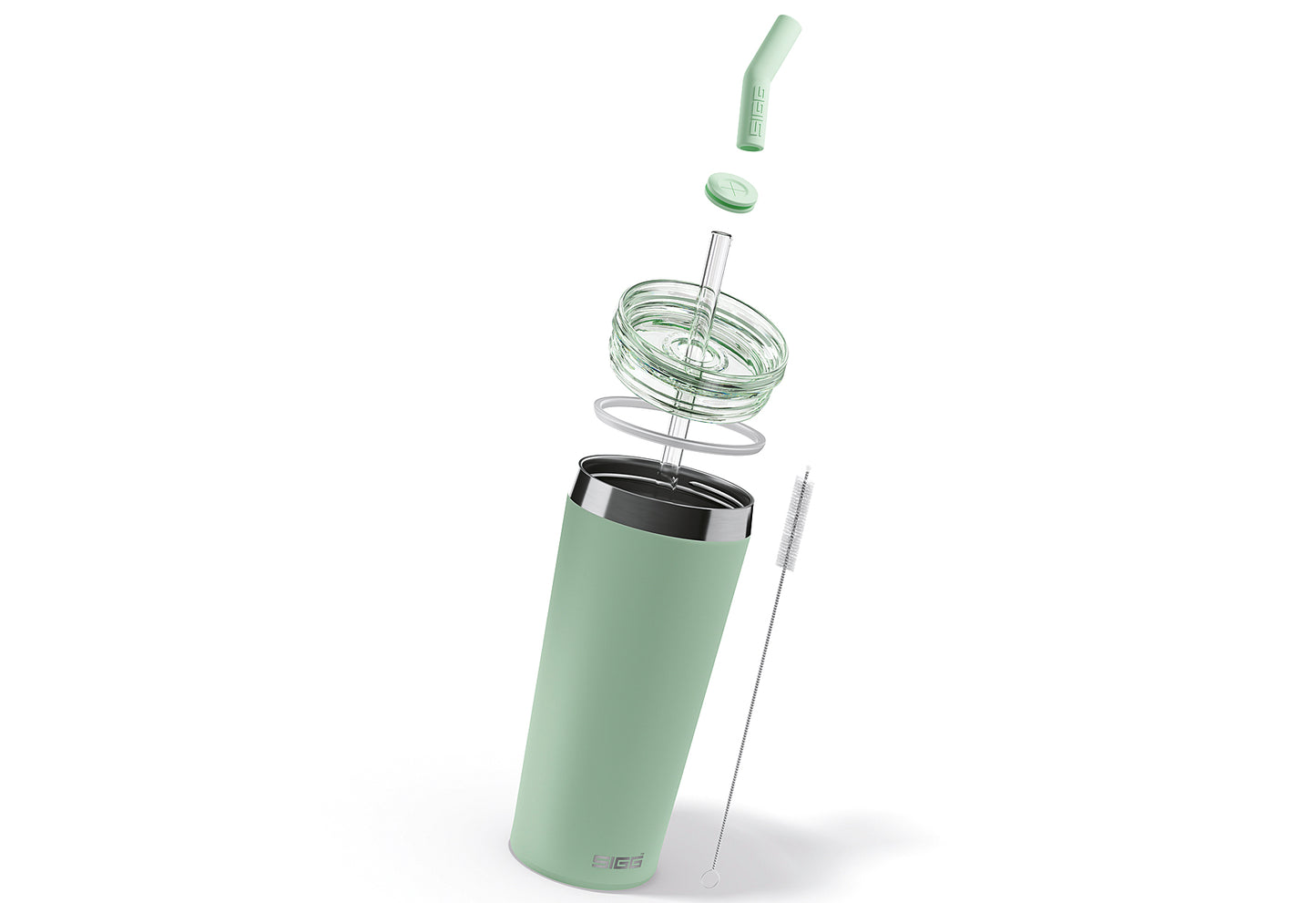 Helia Tumbler Mug Milky Green 0,6l