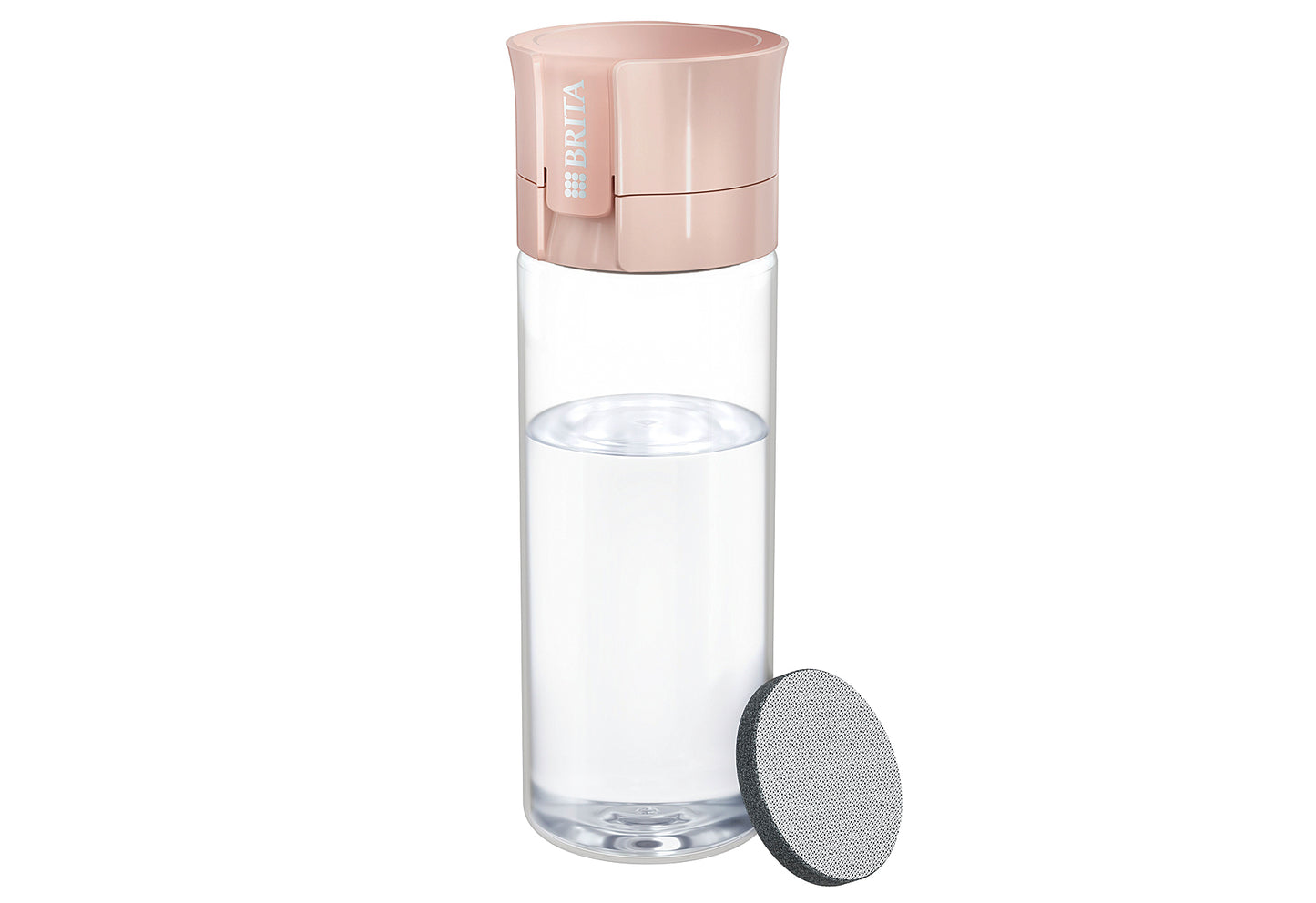 Wasserfilter-Flasche Vital apricot inkl. 2 MicroDisc