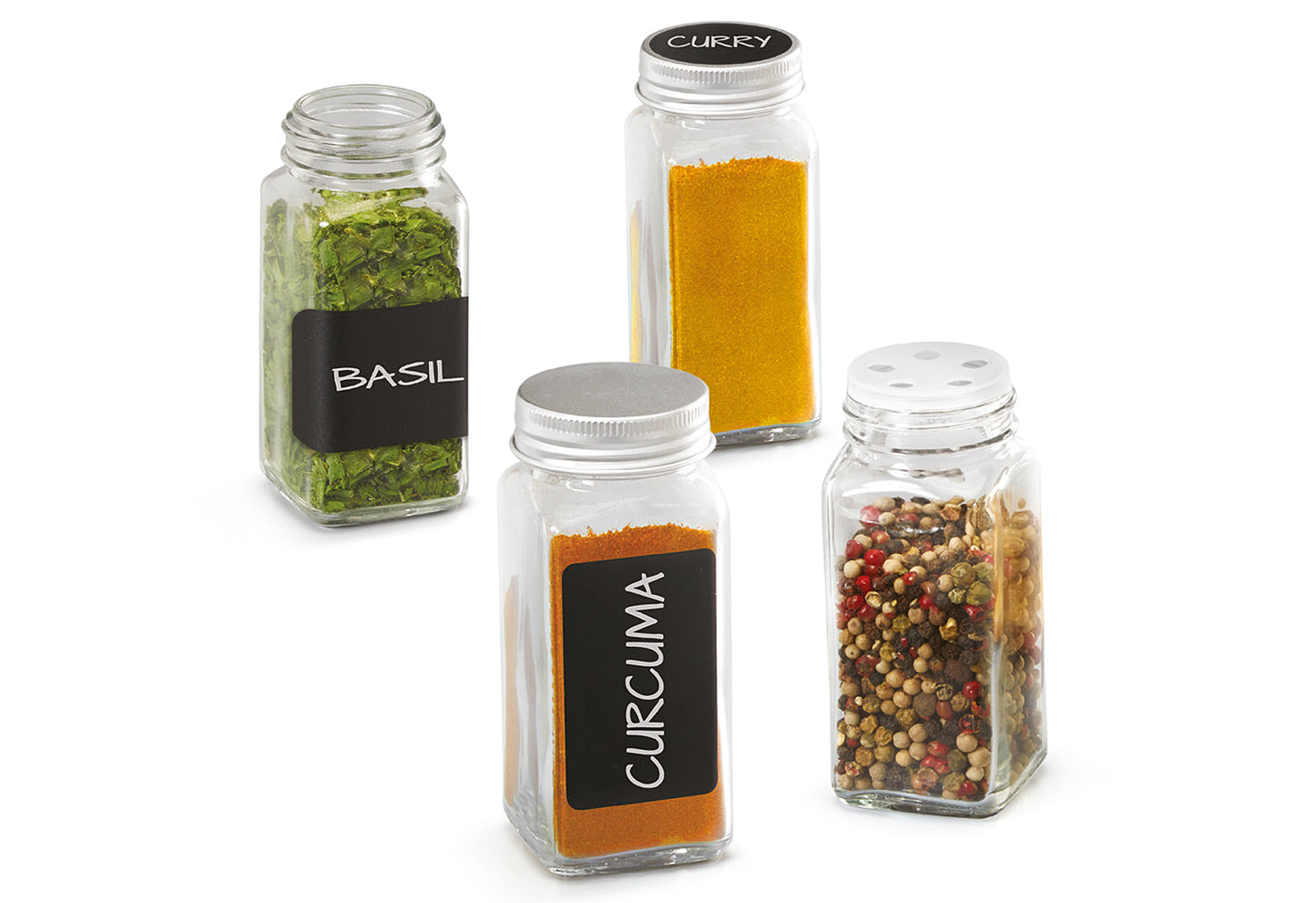 Gewürzstreuer Shake-It 12 Gläser Set