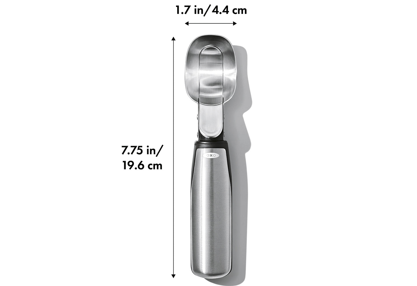Hebel-Eiscremeportionierer Edelstahl