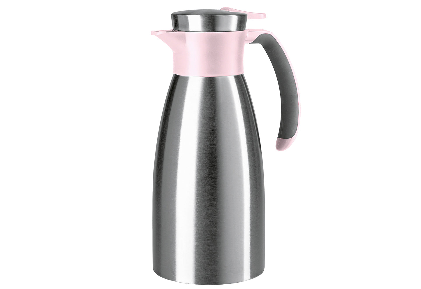 Isolierkanne Soft Grip 1l puderrosa