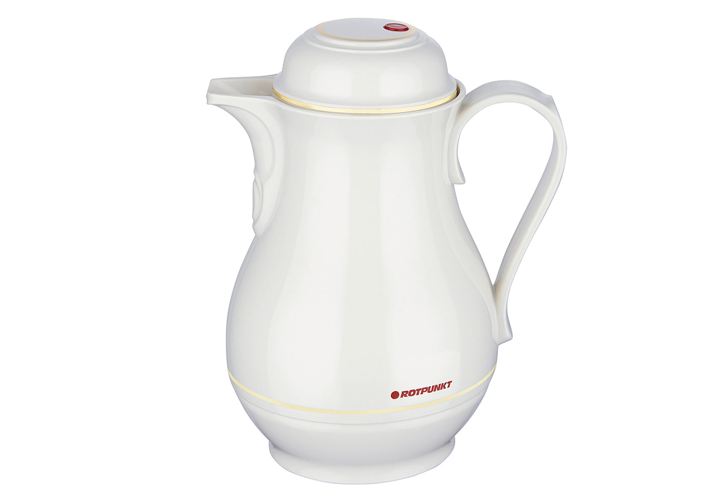 Isolierkanne Single Kunststoff 0,5 l weiß