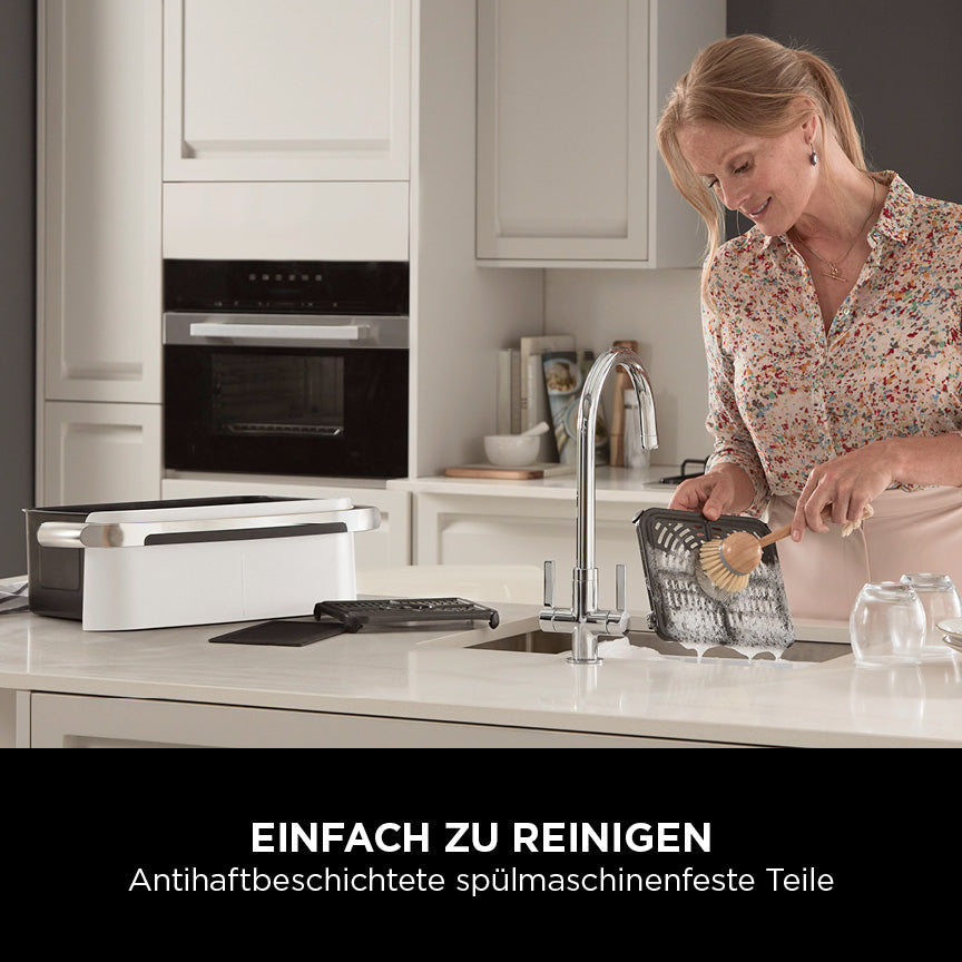 Ninja AF500EUWH Foodi FlexDrawer Heißluftfritteuse