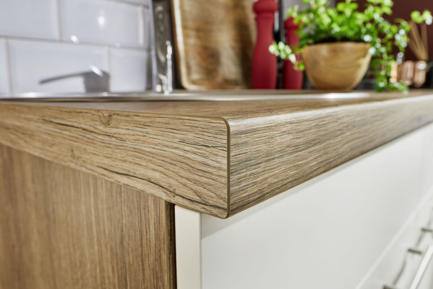 Küchenzeile 150 cm, Schränke in Magnolienweiß - Ruder Home GmbH