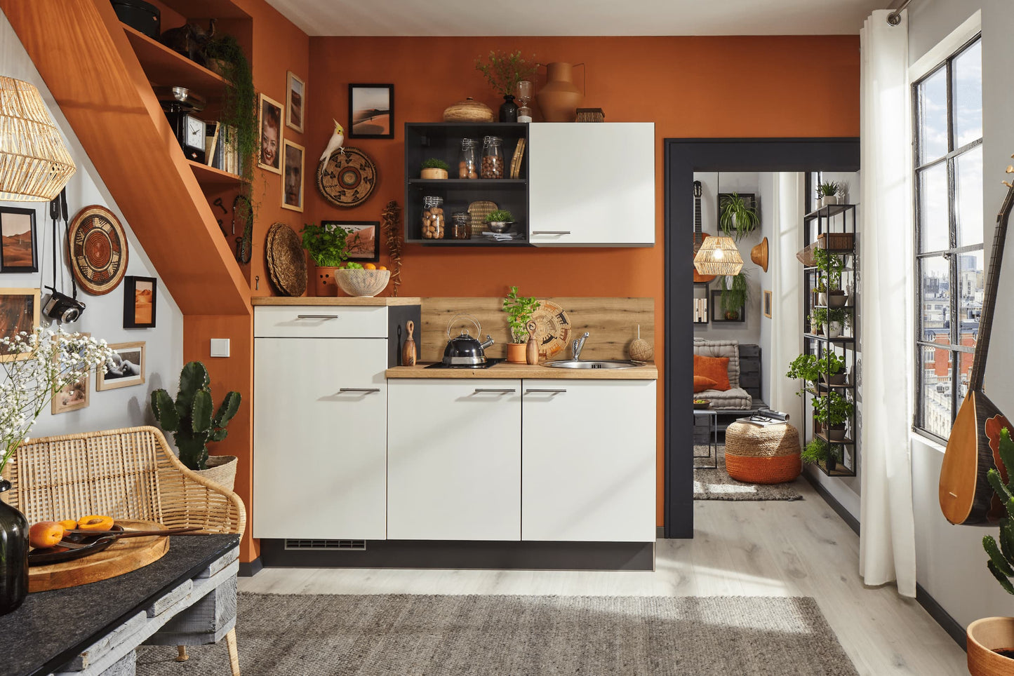 Küchenzeile 180 cm in weiß - Ruder Home GmbH