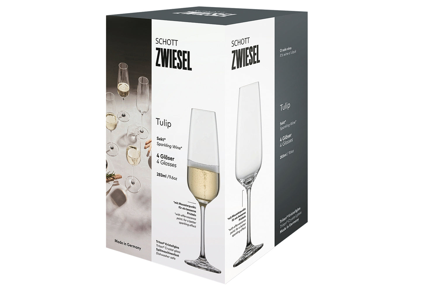Sektglas Tulip 4er Set