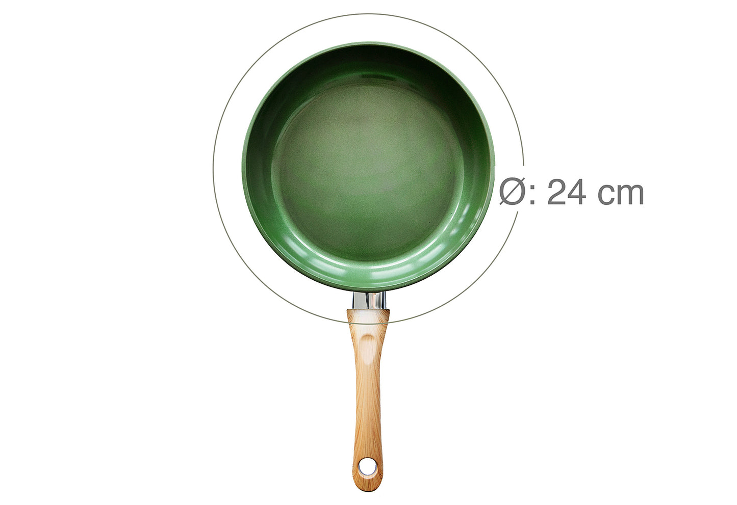 Bratpfanne CeraVegan 24cm Aluminium - Ruder Home GmbH