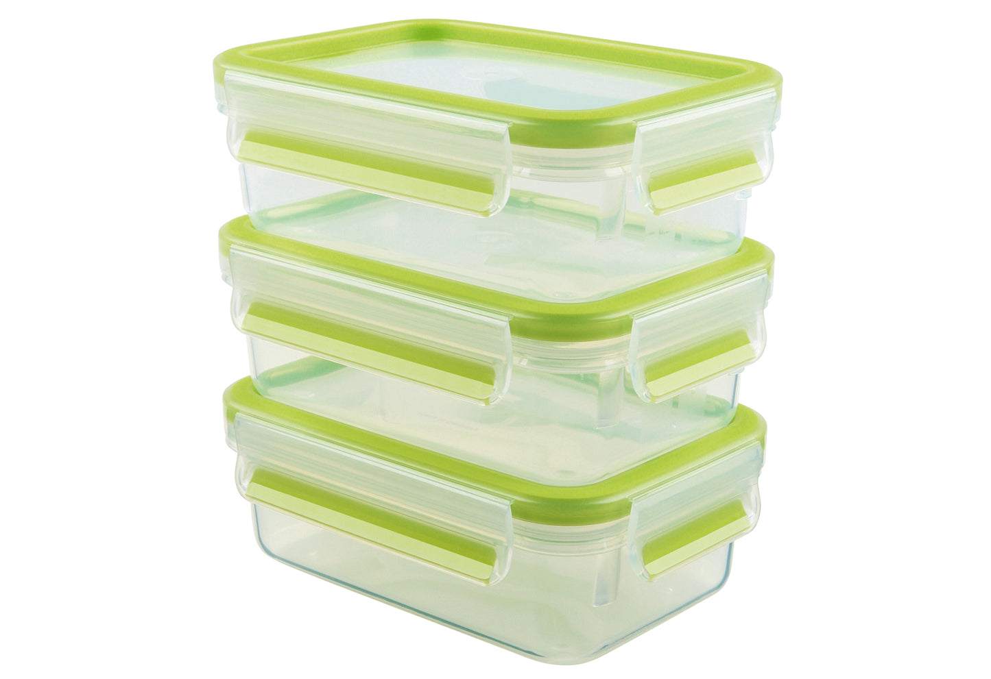 Frischhaltedose Clip & Close 0,55l 3er Set hellgrün