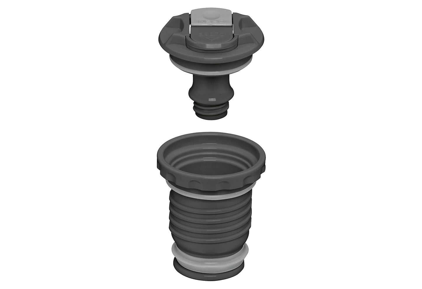 Isolierflasche Top Therm Edelstahl 0,75l
