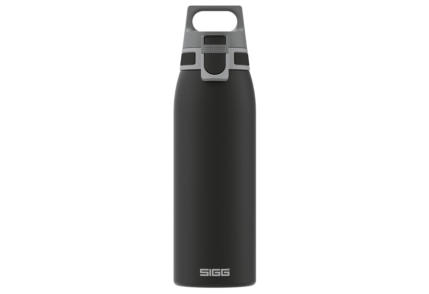 Edelstahlflasche Shield One Black 1l