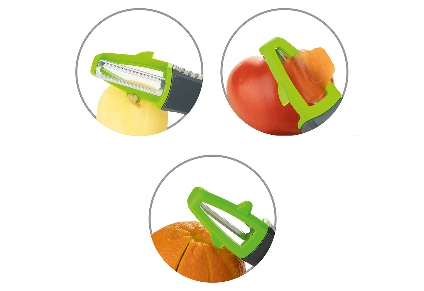 Börner Multi Schäler grün 3er Set