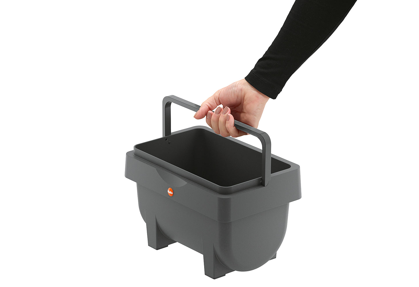 Komposteimer Öko Mini S 4l grau