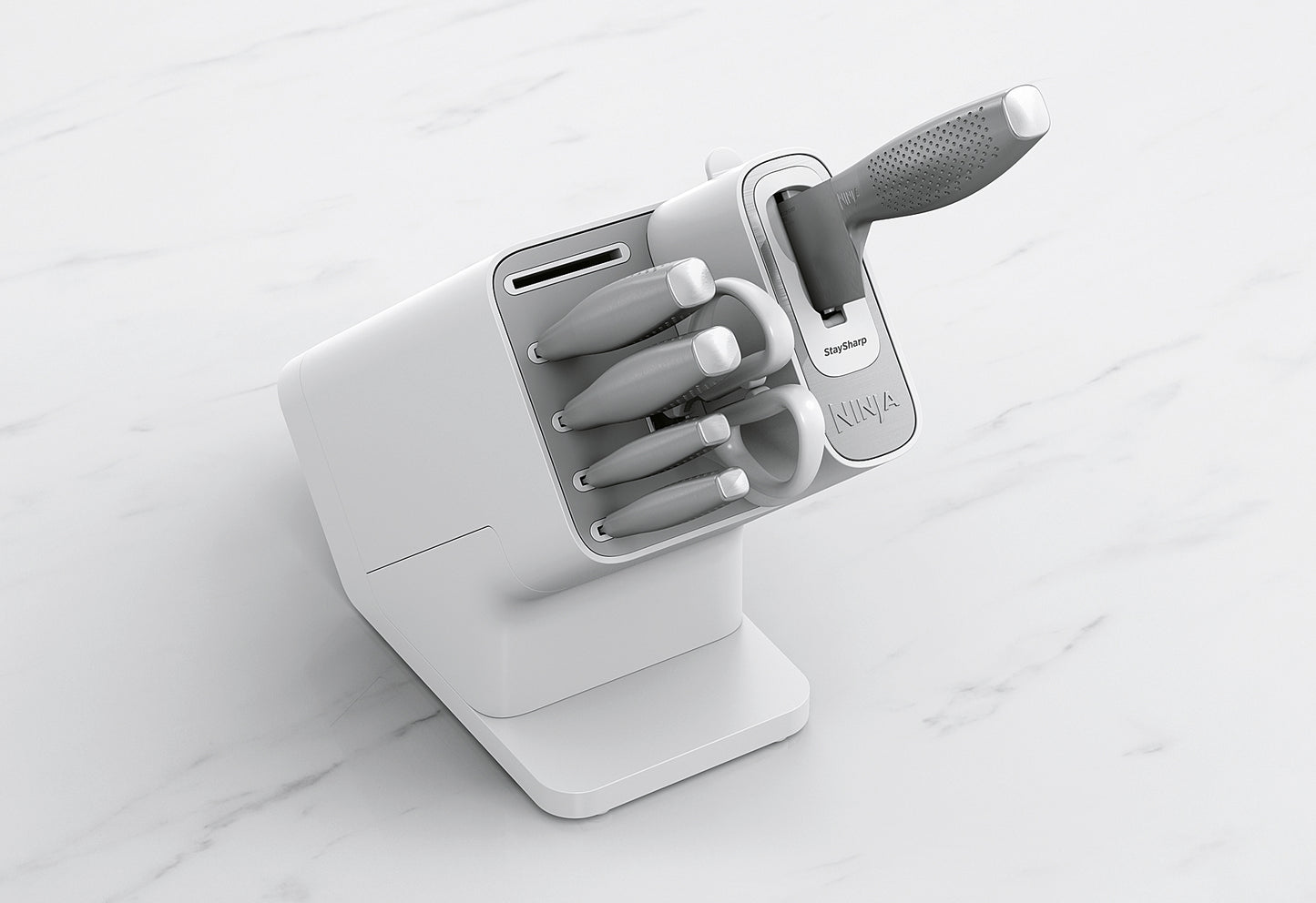 Messerblock 6teilig StaySharp mit integriertem Schleifer