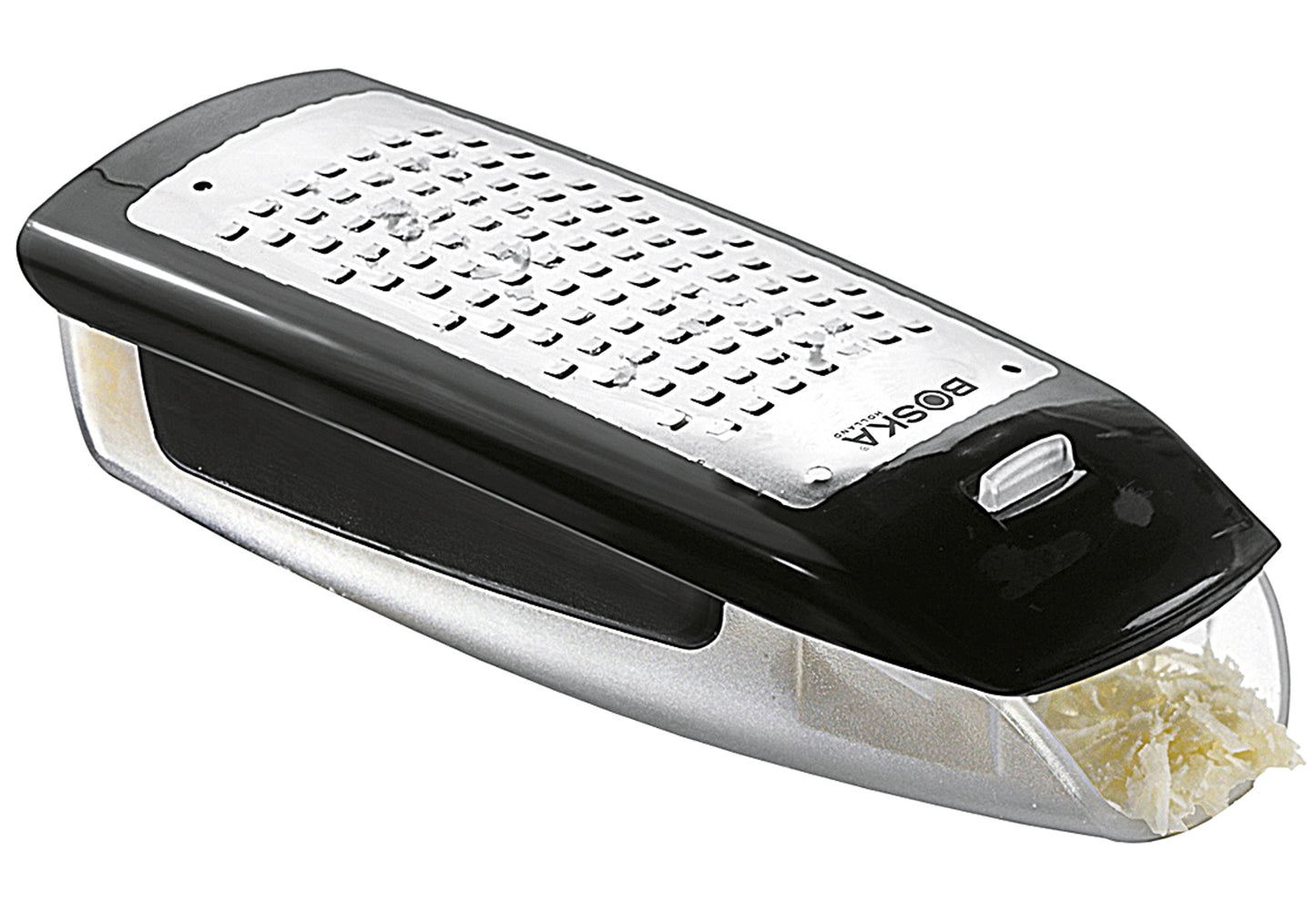 Käsereibe Easy Grater Edelstahl/Kunststoff schwarz/inox