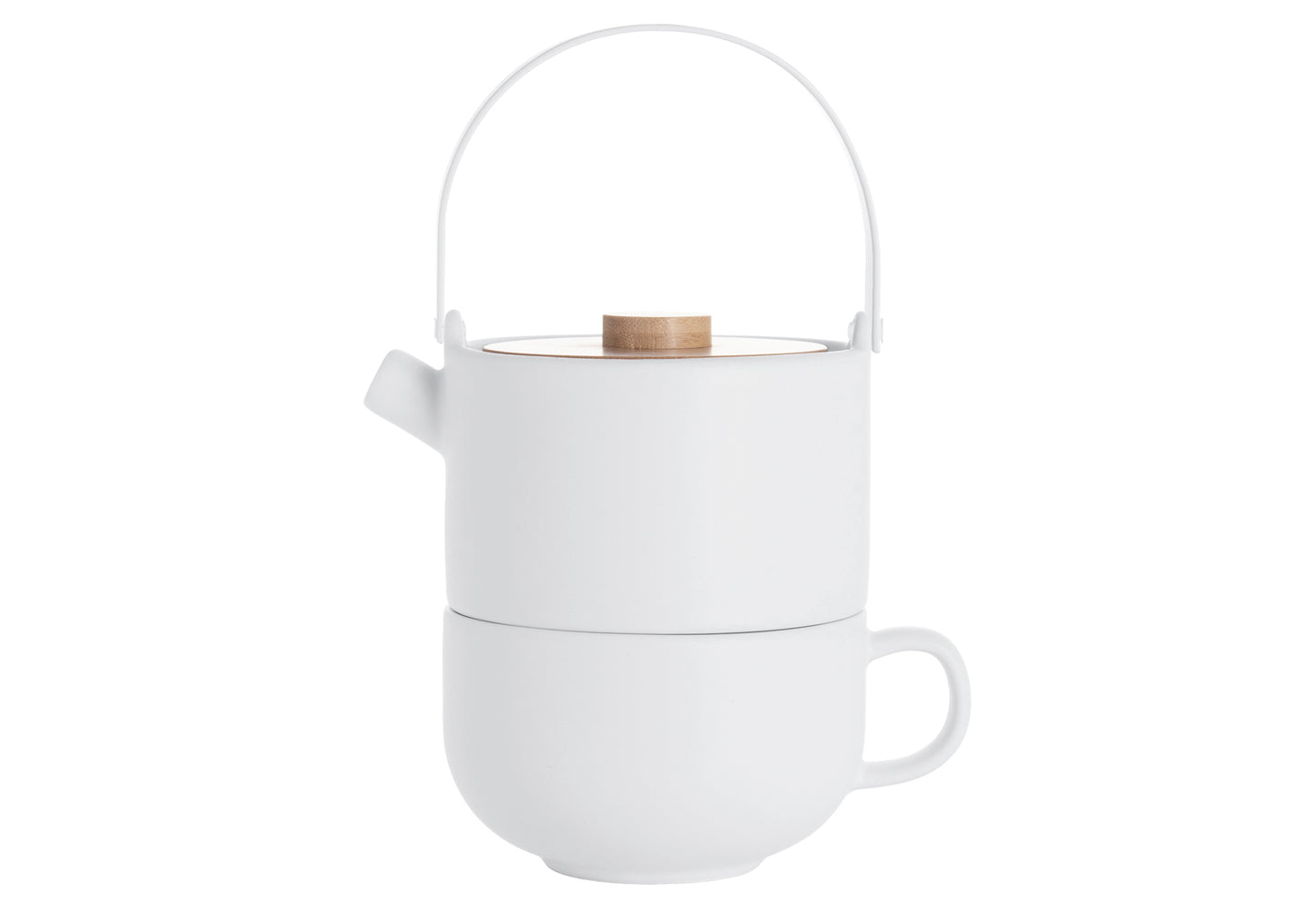 Teekanne Tea for one Umea 0,5l weiß