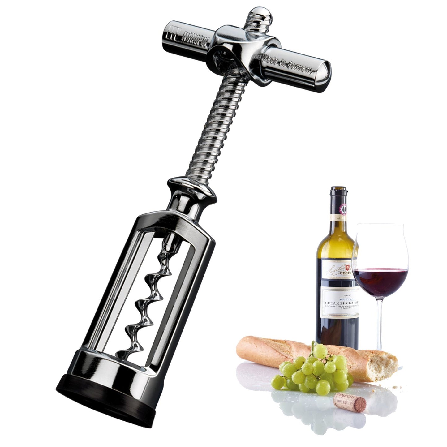 Glockenkorkenzieher Chianti verchromt - Ruder Home GmbH