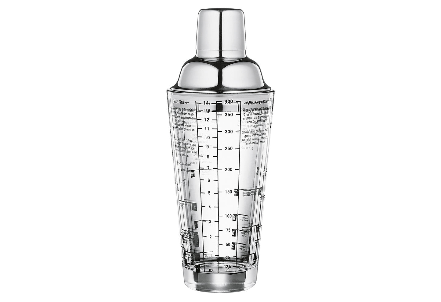 CILIO Cocktailshaker mit Rezepten Glas - Ruder Home GmbH