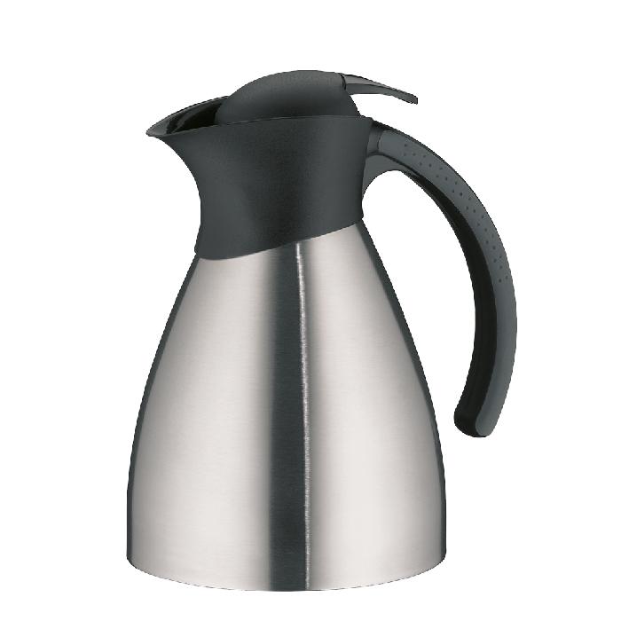 Isolierkanne Bono TT matt Edelstahl 1 l