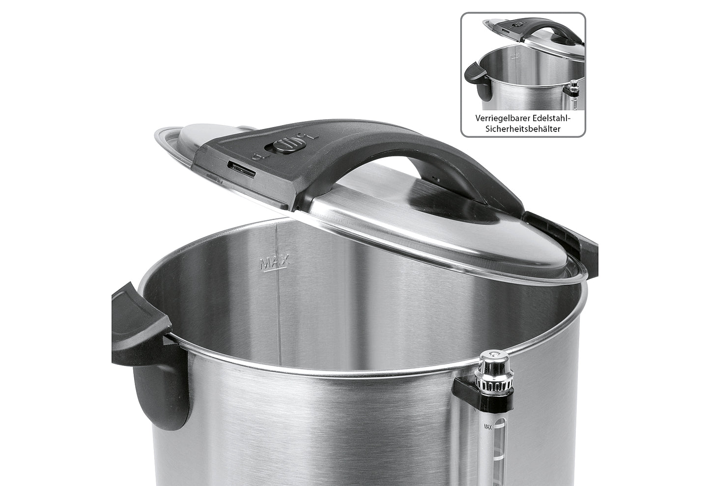 PROFICOOK Heissgetränkeautomat PC-HGA 1196 7l 1500W Edelstahl