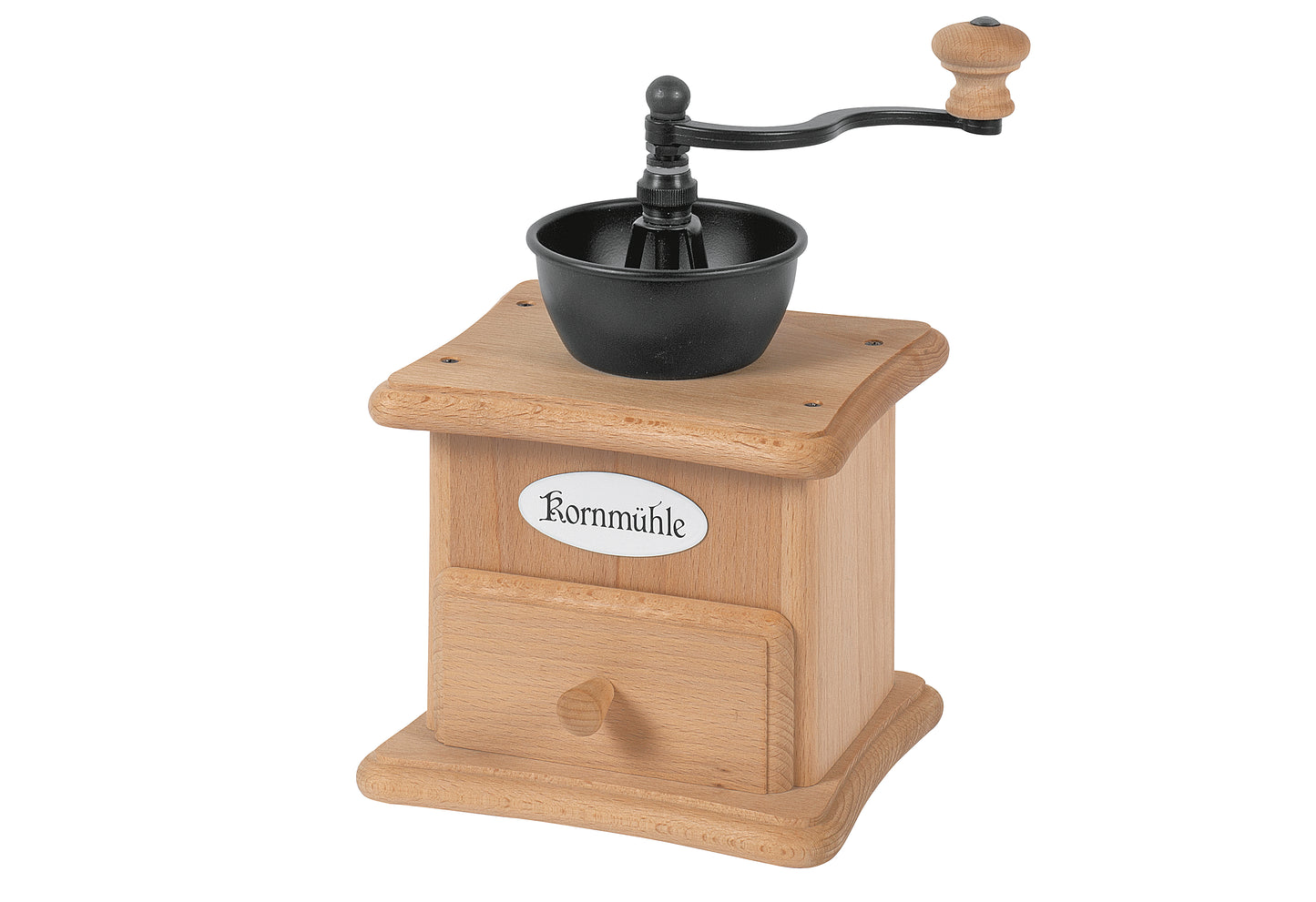 Kornmühle Buchenholz Stahlmahlwerk