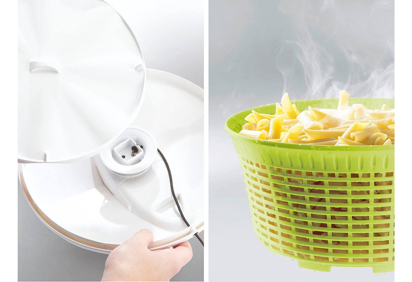 Salatschleuder Comfortline 5,5l grün/weiss