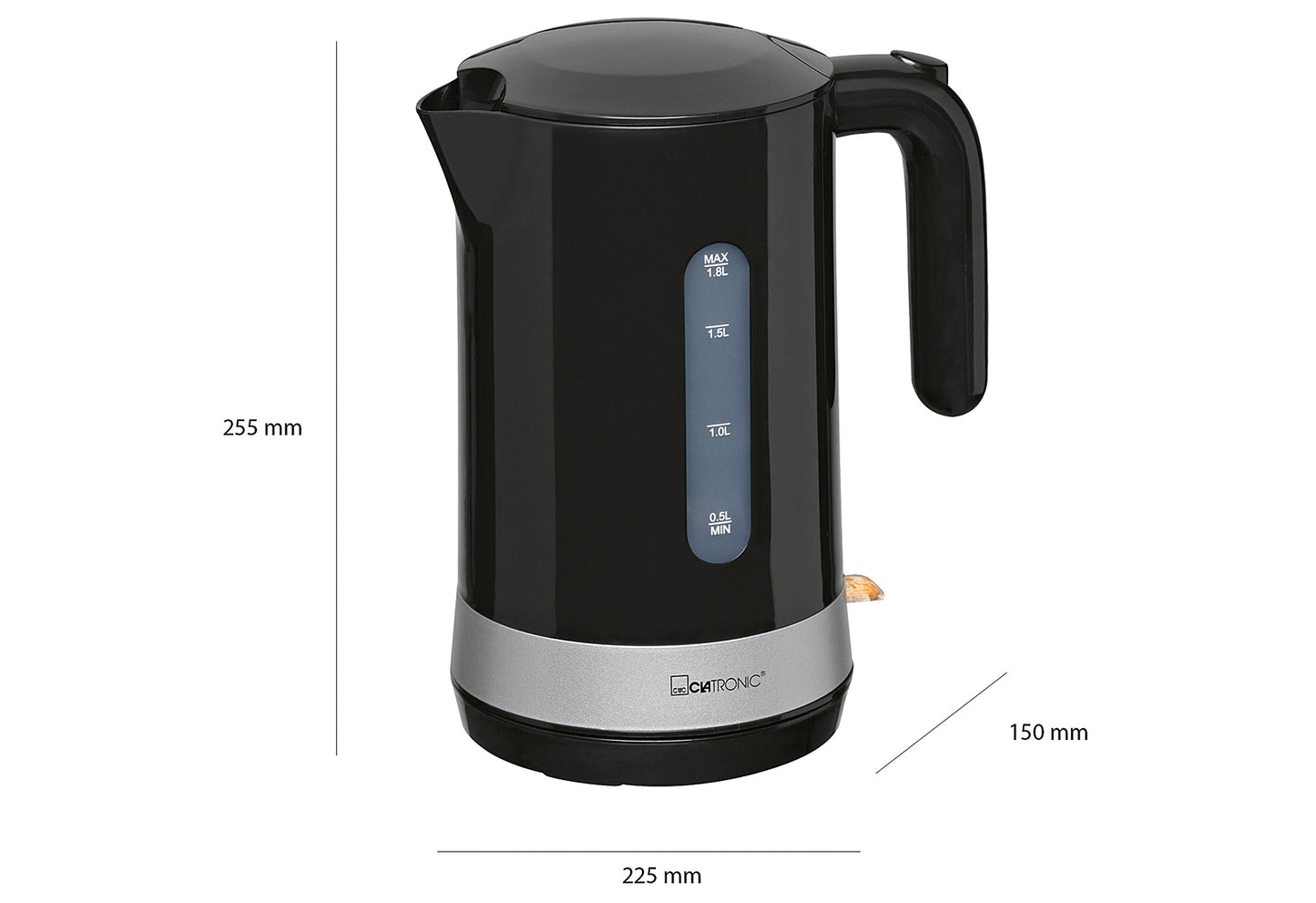 Wasserkocher WK 3452 1,8l 2200W schwarz Cordless
