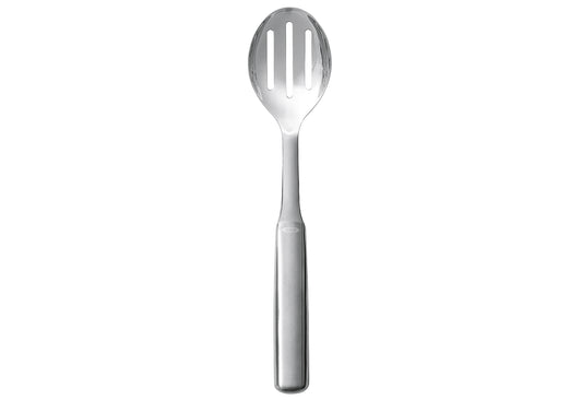 Servierlöffel mit Schlitzen Stahl