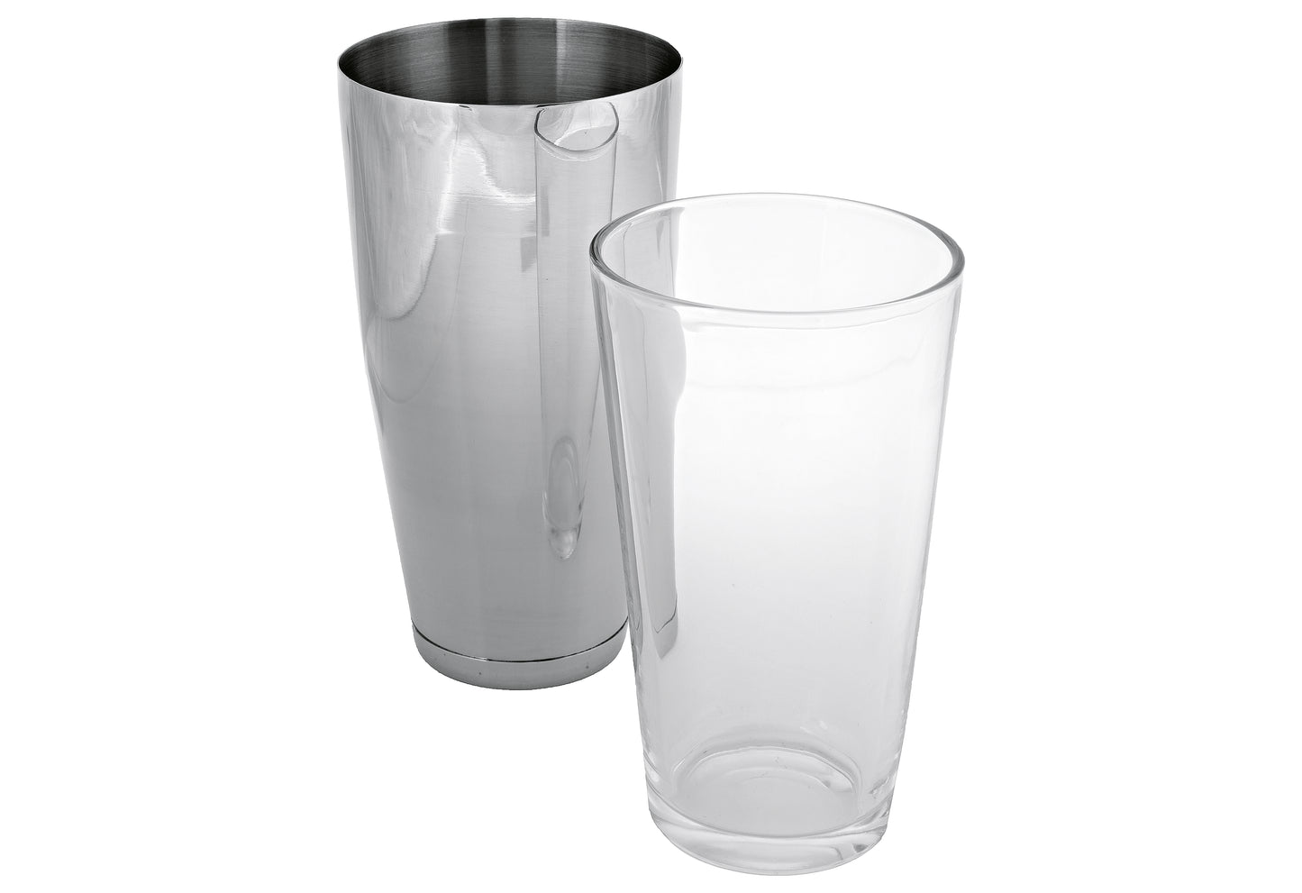 Boston Shaker Edelstahlbecher 700ml+Glas 400ml