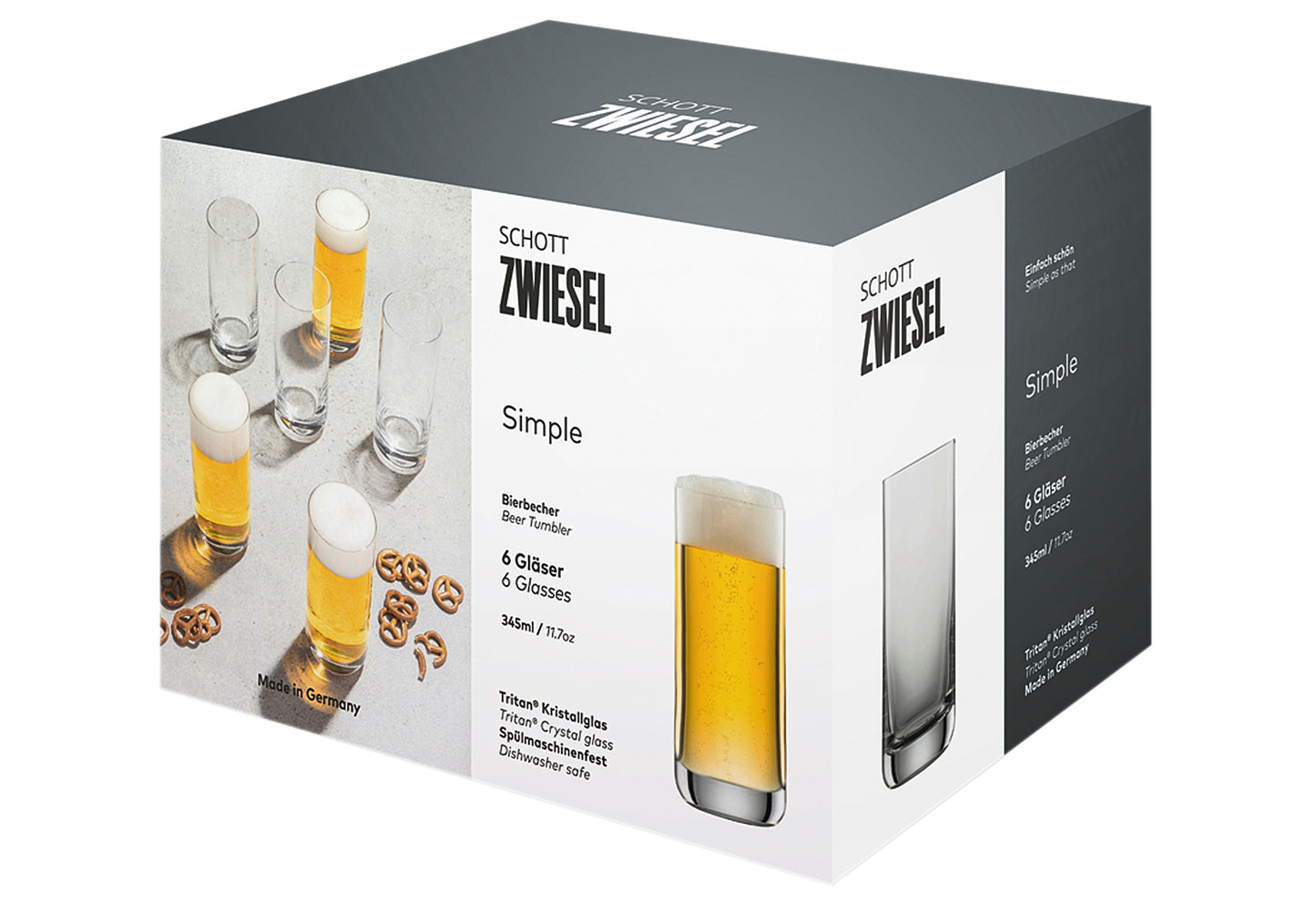 Bierglas Simple 6er Set