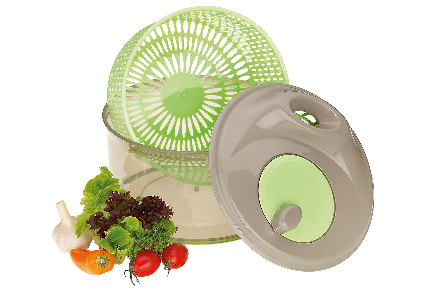 Salatschleuder Dry Ø23cm H: 16cm pastellgrün