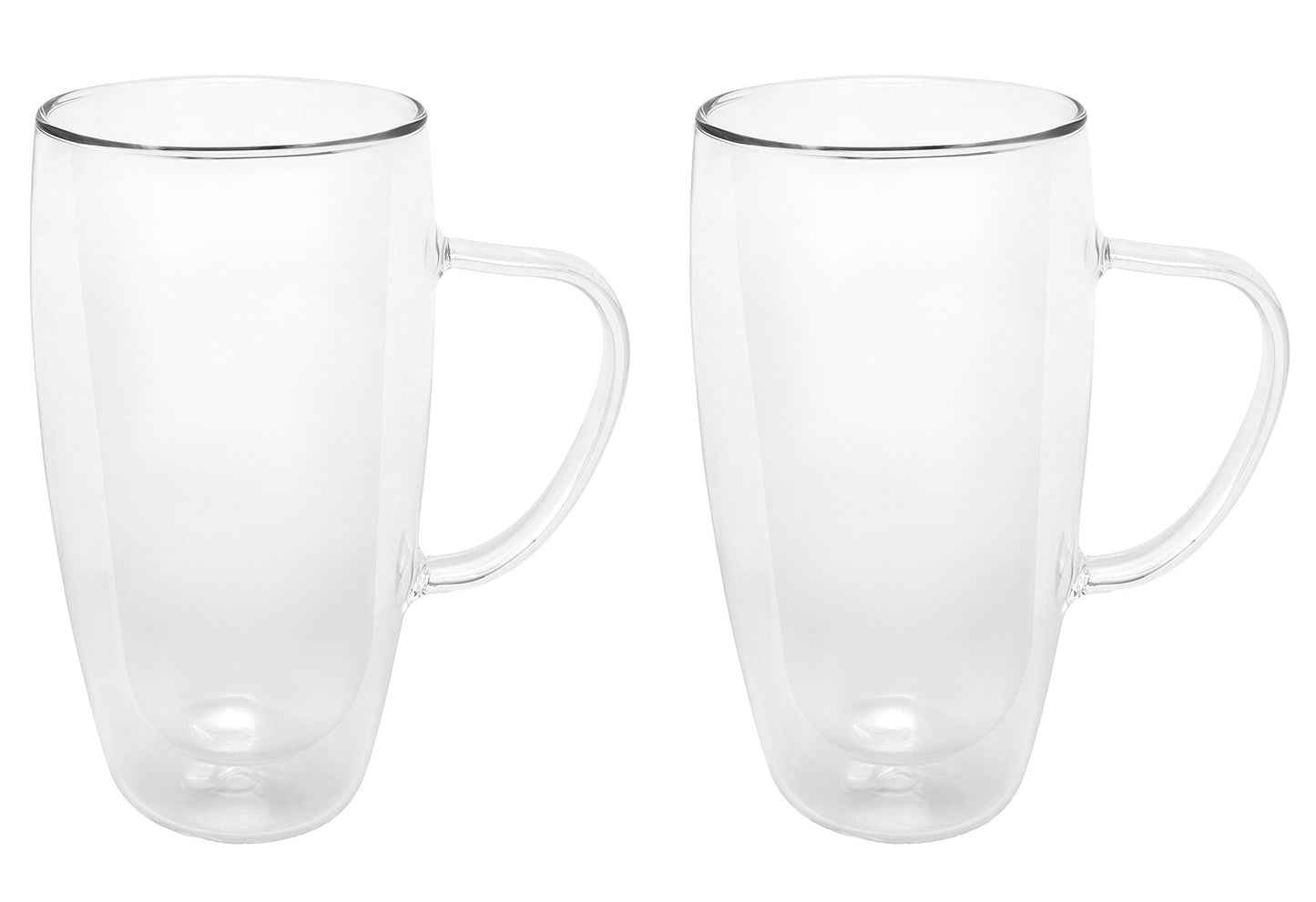 Latte Macchiato/Cappuccinoglas Duo 400ml doppelwandig 2er Set - Ruder Home GmbH