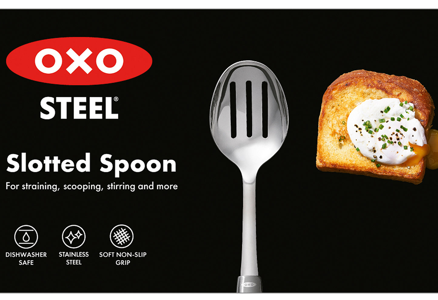 Schlitzlöffel Stahl