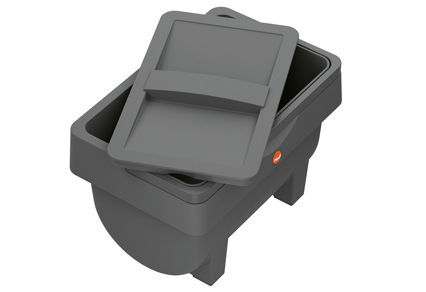 Komposteimer Öko Mini S 4l grau
