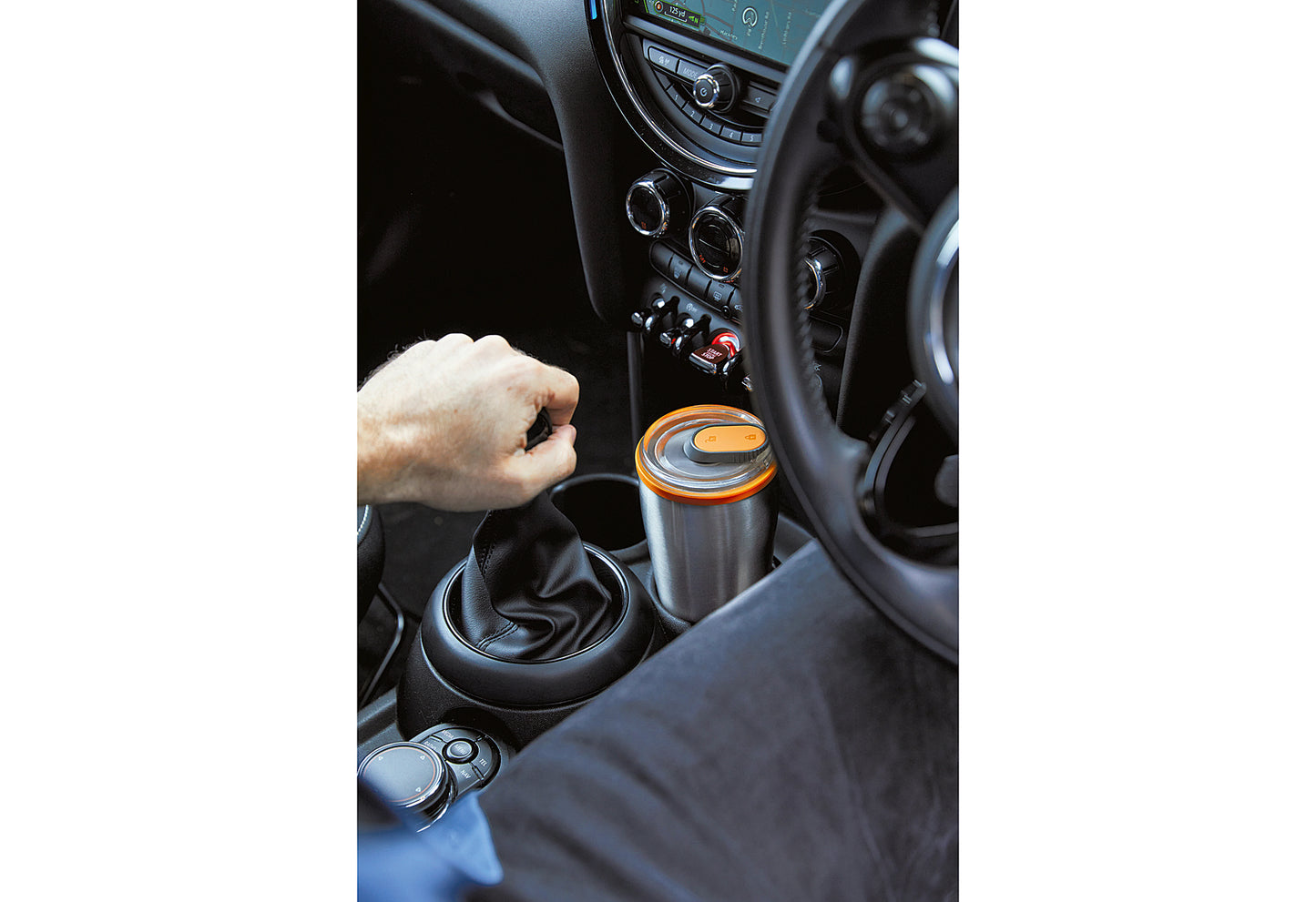 Travel Tumbler 600ml Edelstahl orange