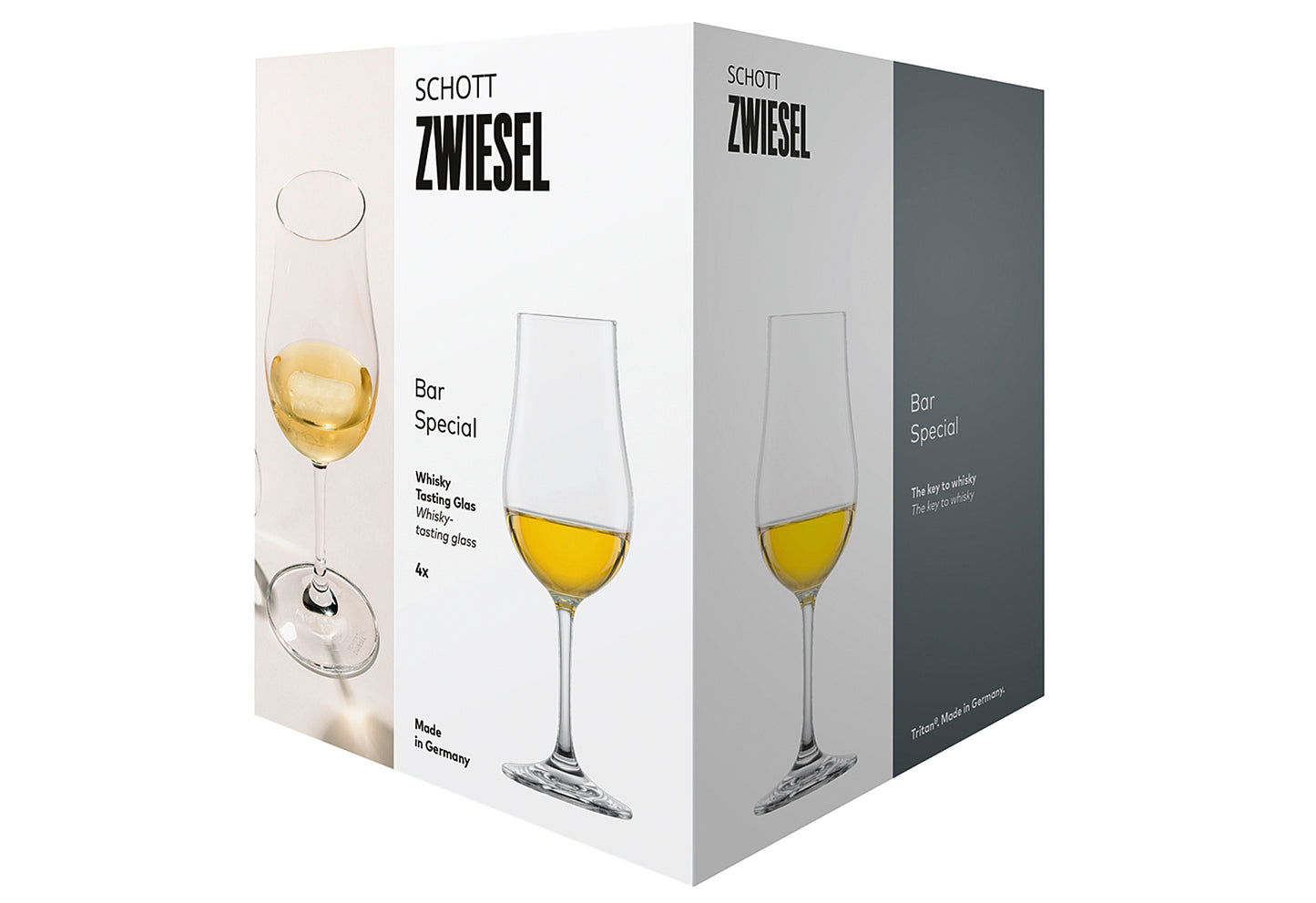 Whiskyglas Nosing Bar Special 218ml 17,5cm 4er Set