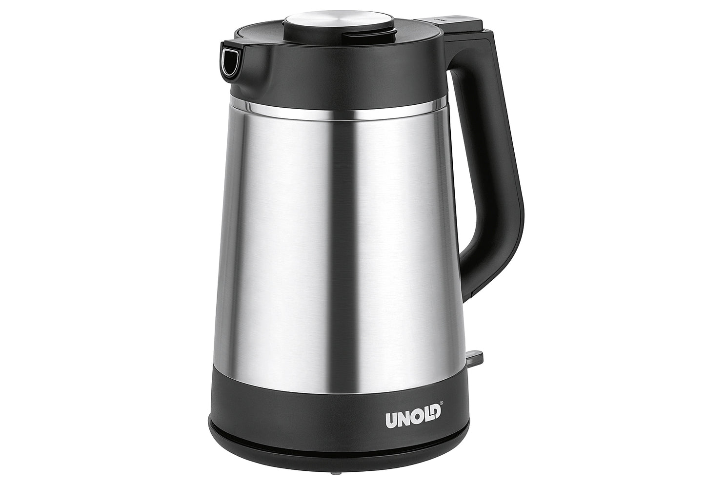 Thermowasserkocher 1,5l schwarz/Edelstahl
