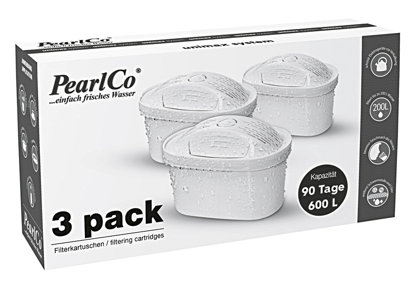 Filterkartusche Unimax 3er Pack