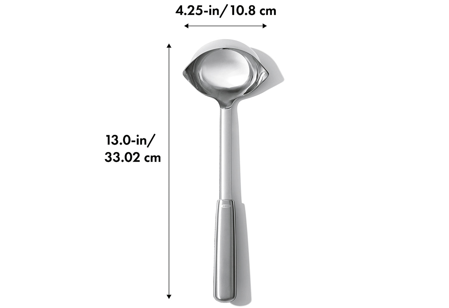 Schöpflöffel Stahl