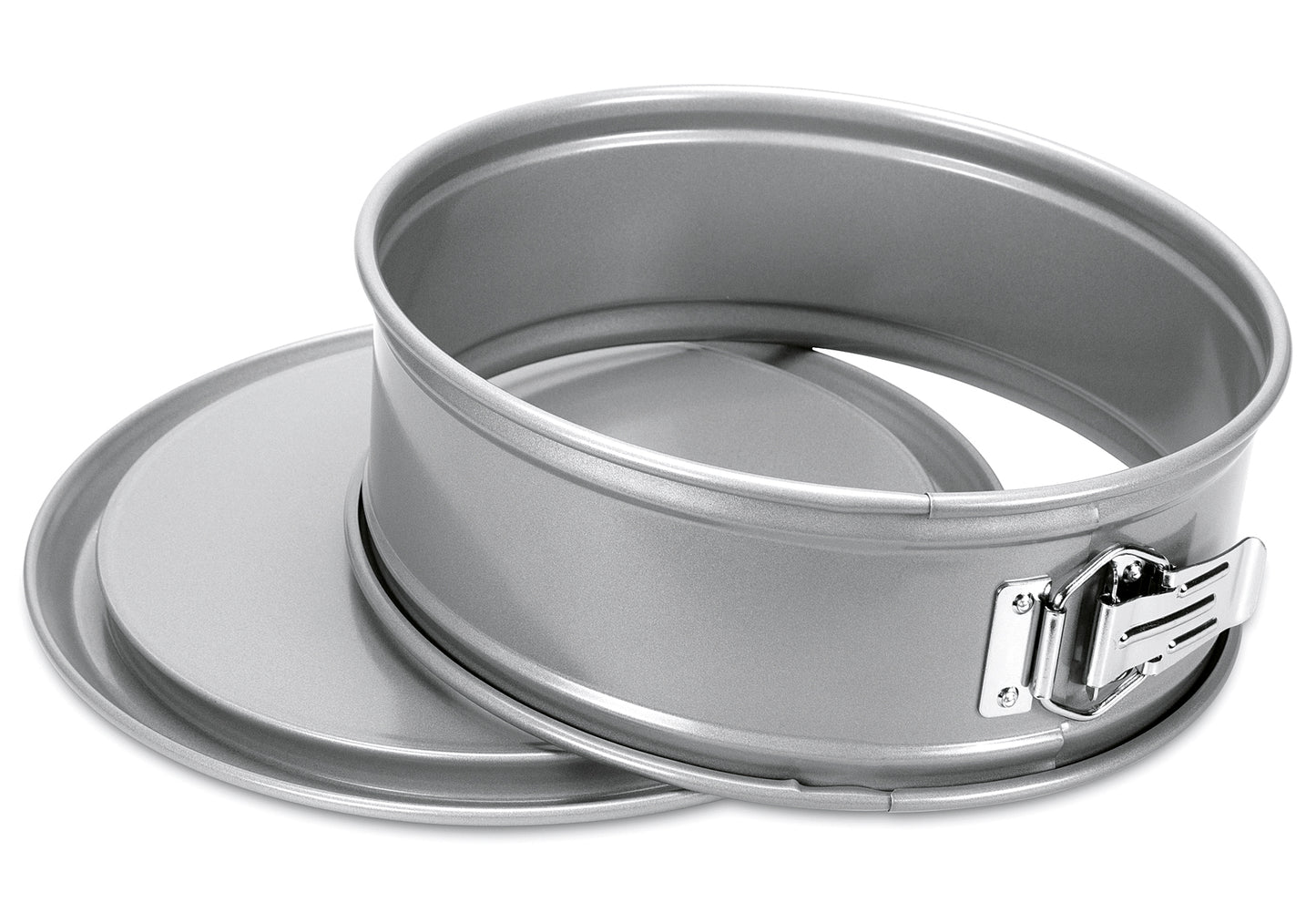 Springform Ø20 cm H7cm mit Flachboden silber - Ruder Home GmbH