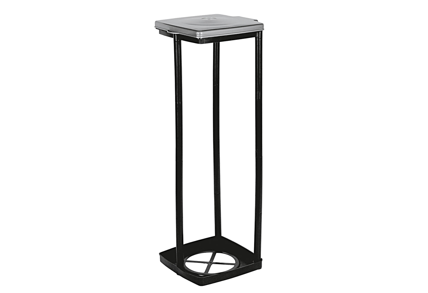 Müllsackständer Eco-Star bis 120 l 28,5x33x87cm silber anthrazit