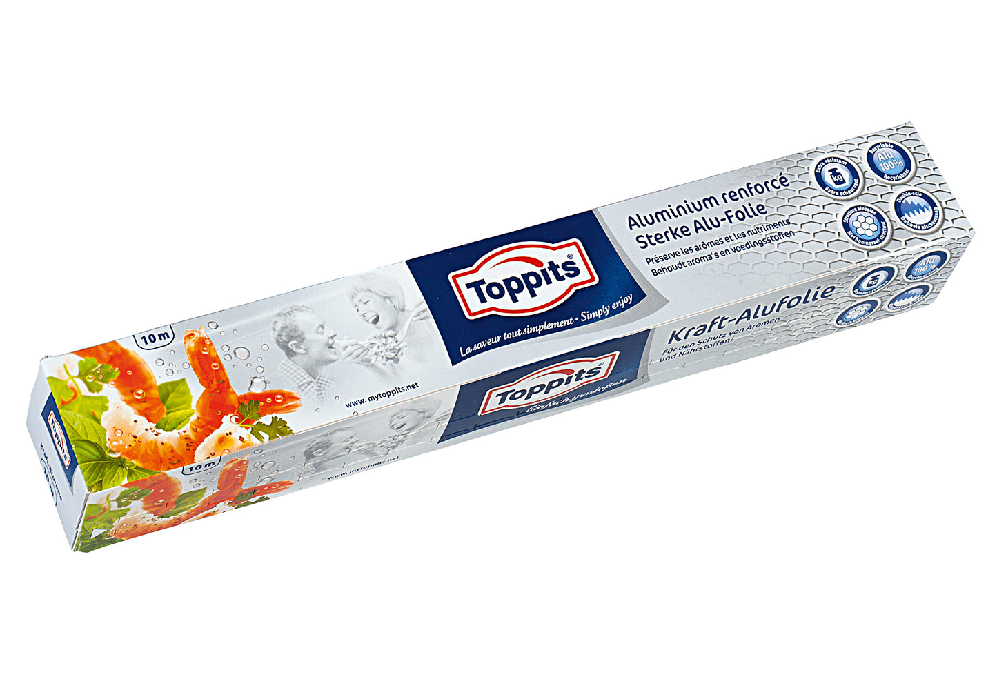 Alufolie normalbreit 30cm Pack Rolle mit 10m