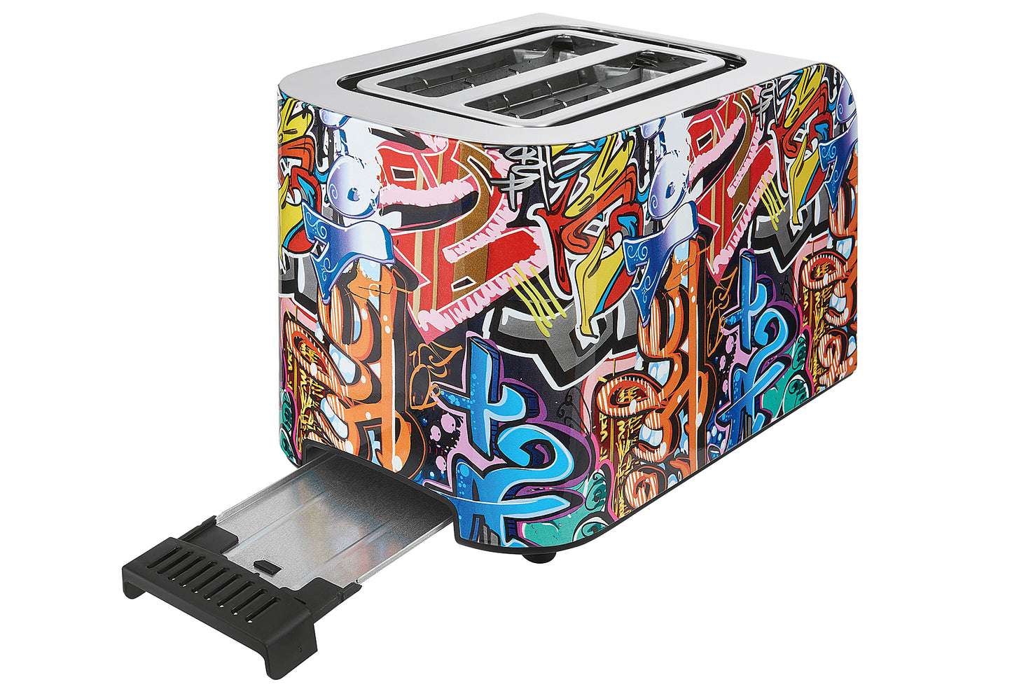 2-Scheiben-Toaster in Graffiti-Style Toast 3010 G