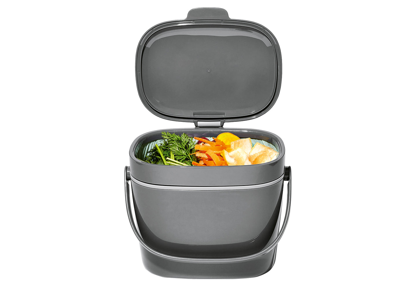 Komposteimer 6,62l grau