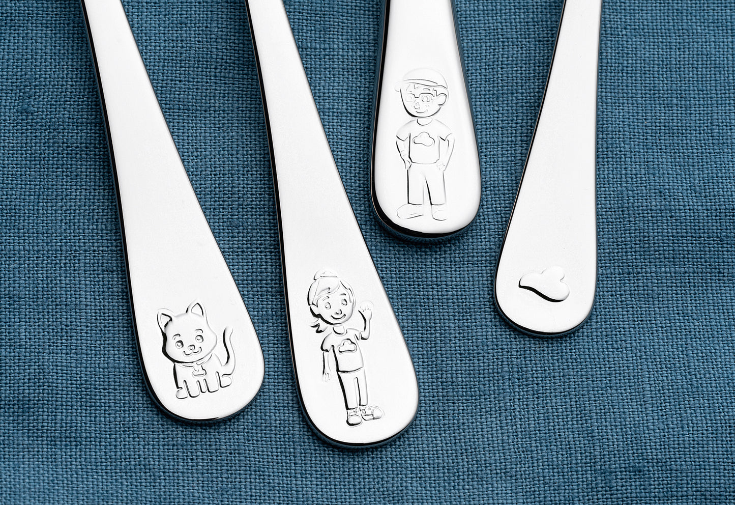 Kinderbesteck Avventur 4teilig