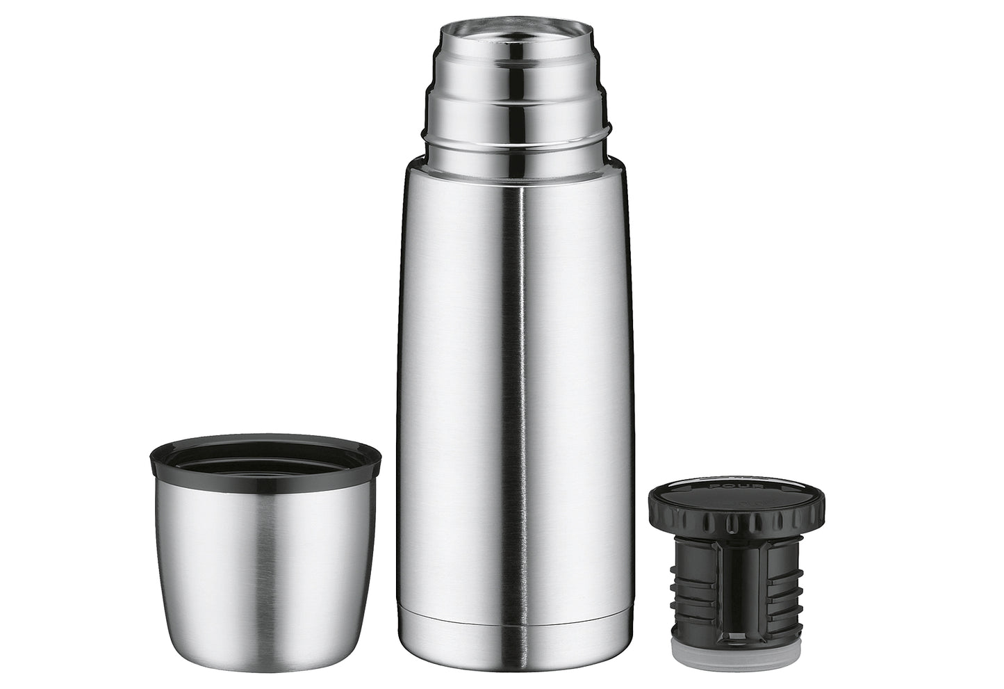 Isolierflasche Top Therm Edelstahl 0,35l