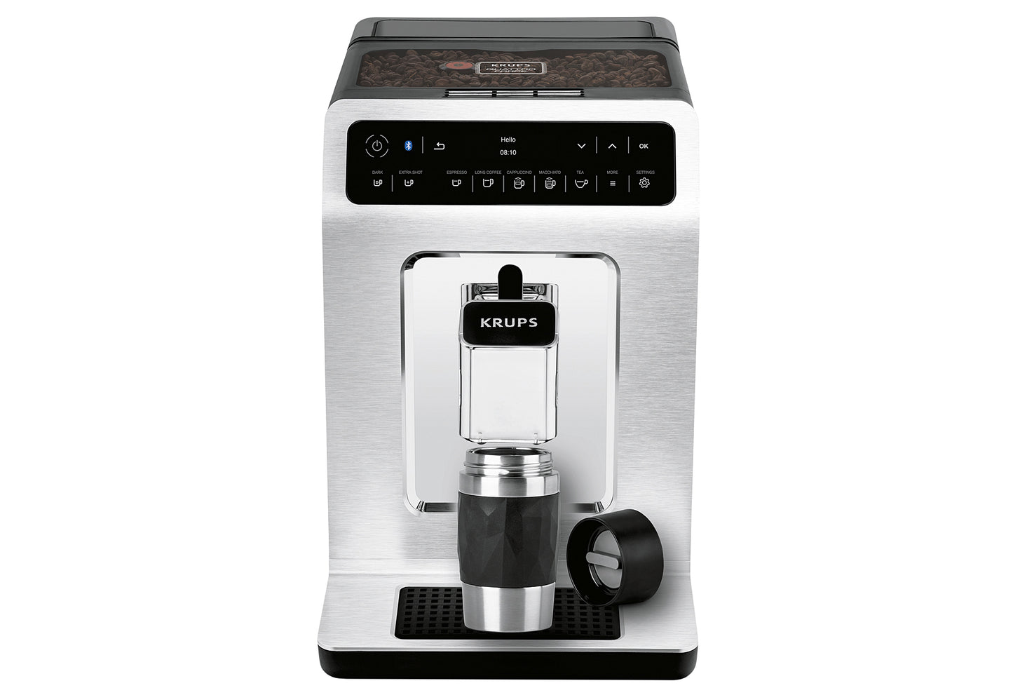 Isolierbecher Travel Mug Compact 0,3l Manschette schwarz