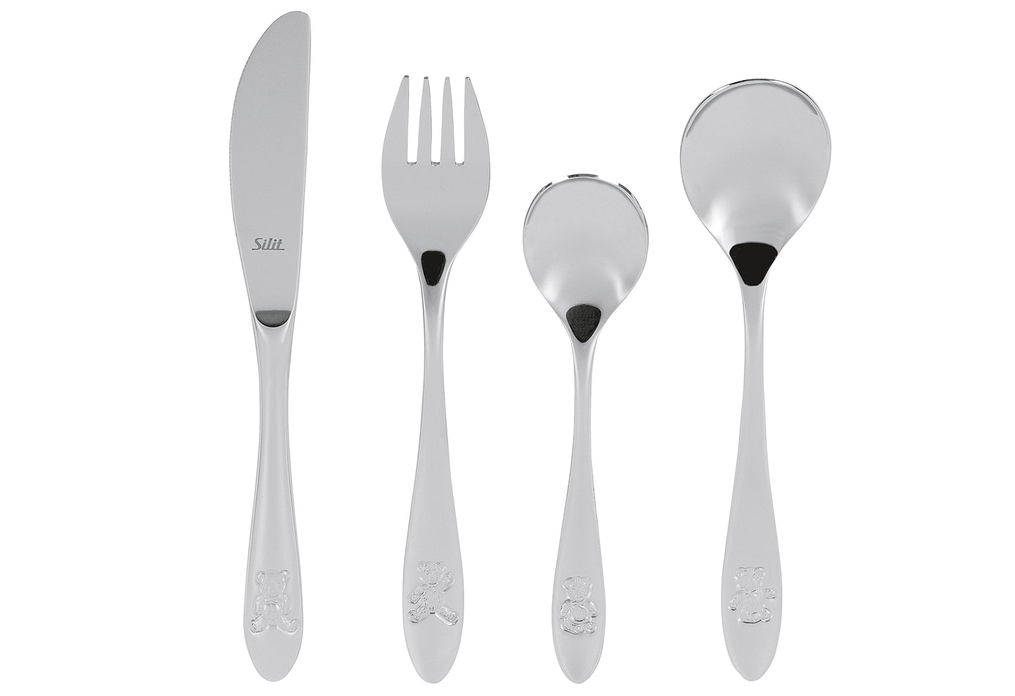 Kinderbesteck Pezzy Set 4teilig