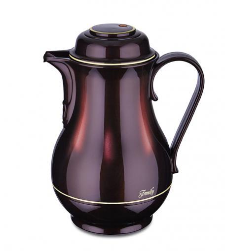 Isolierkanne Kunststoff 1,2 l black cherry