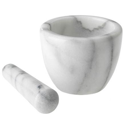 Mörser mit Stößel Gourmet Marmor